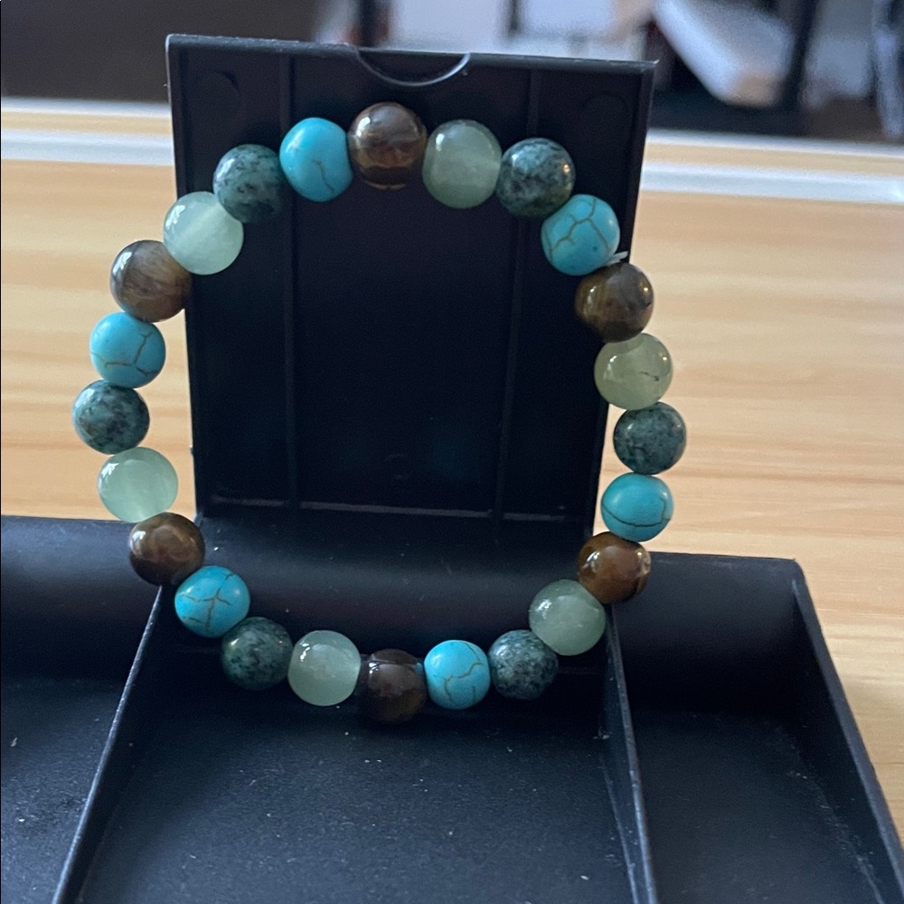 CC Boutique Turquoise and Earth Tones Bracelet